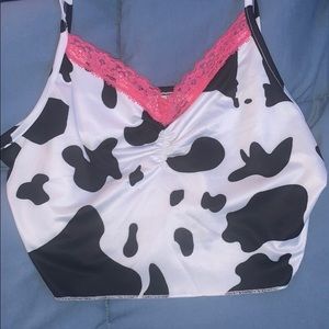 cow print top🐄